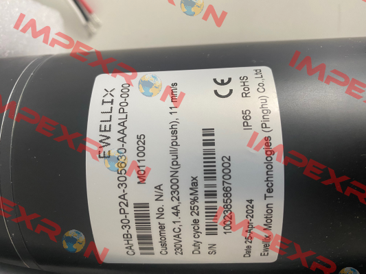 CAHB30-P2A-305630-AAALPO-000 evellix