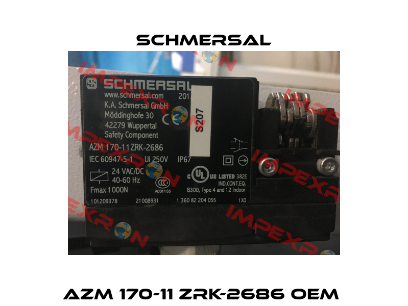 AZM 170-11 ZRK-2686 oem  Schmersal