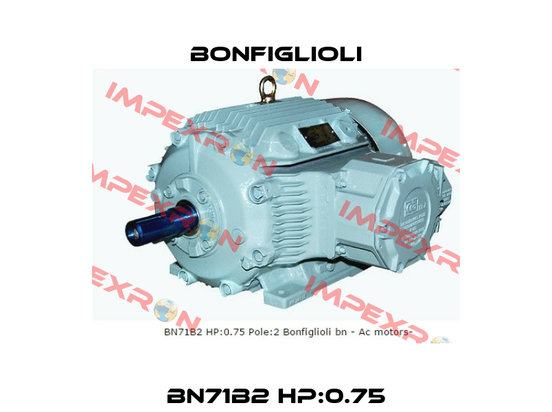 BN71B2 HP:0.75 Bonfiglioli