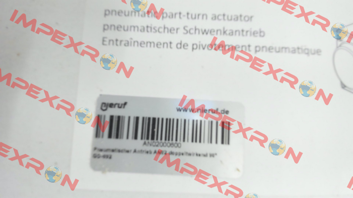 P/N: AN02000600 NIERUF