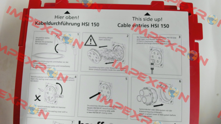 HSI150 1x1 K/100 (3030303428) HAUFF-TECHNIK
