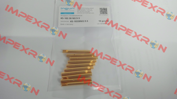KS-103 30 M2.5-S Ingun