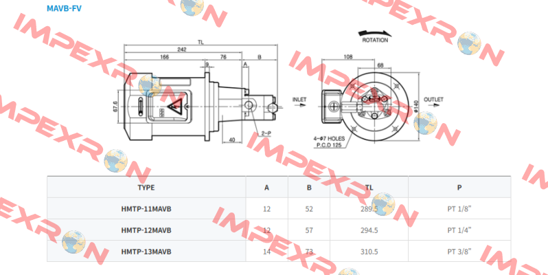 HMTP-3M-200-FAN-13MAVB Hansung Precision