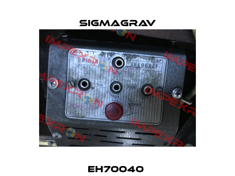 EH70040  Sigmagrav