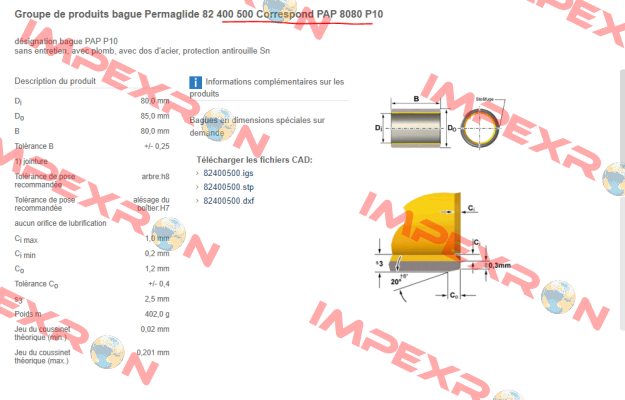 82400500 Permaglide