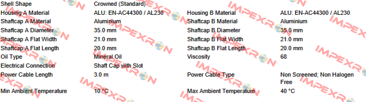 MI-DL0080 DL0801-AAA0AD04CJSC-504mm Interroll