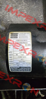 coal for 42A5BEPM-E4 BODINE ELECTRIC
