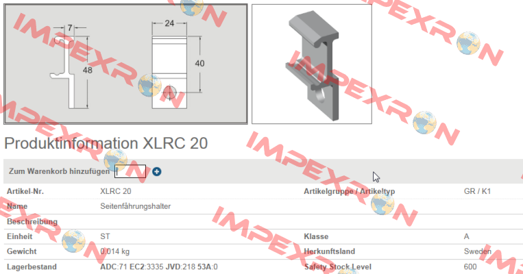 XLRC 20 FlexLink