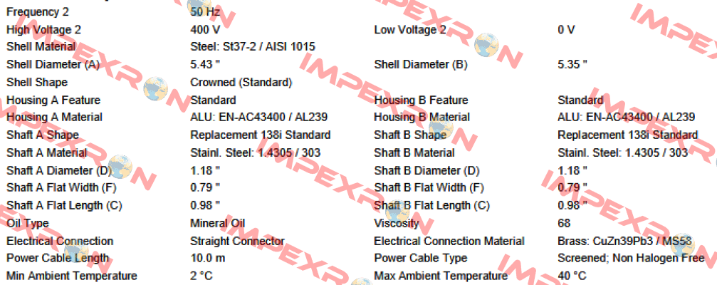 MI-DM0138 DM1383-AAA03D0G5VJK-457mm Interroll