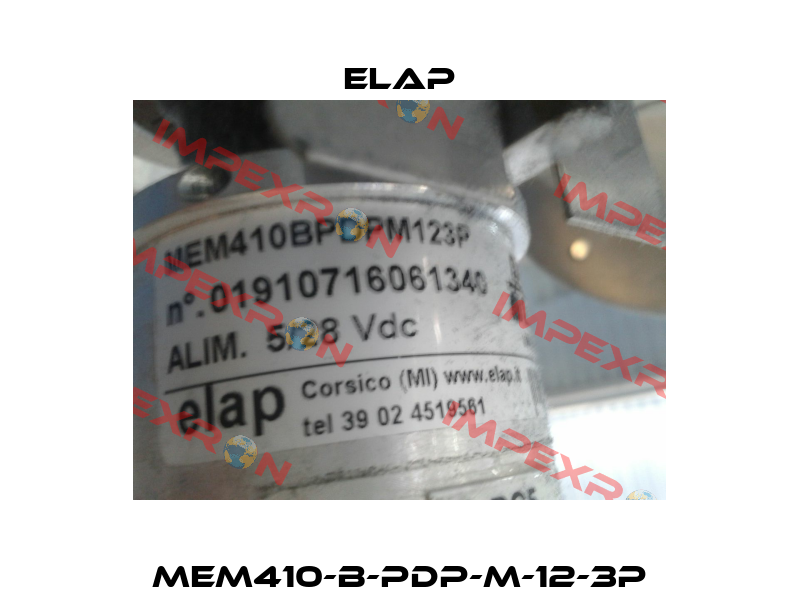 MEM410-B-PDP-M-12-3P ELAP