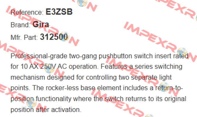 312500 Gira