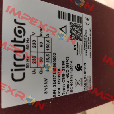 CSB-23/50 (R2321K) Circutor