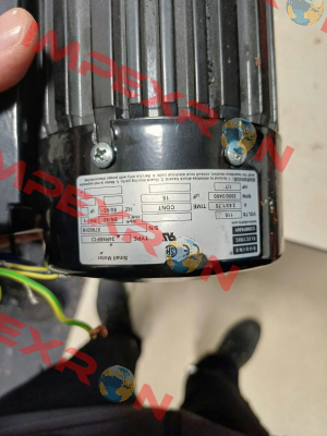 34R6BFCI SN:X760316 BODINE ELECTRIC