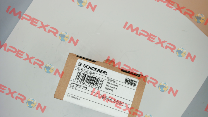 p/n: 101168077, Type: MH 302-11Y-M16 Schmersal