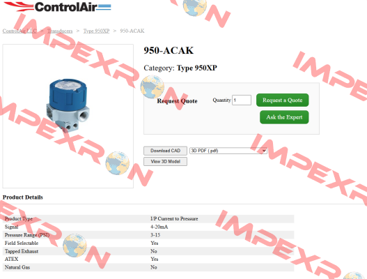 950-ACAK ControlAir