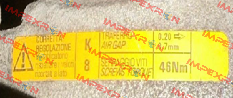 DC V230 AC-K8 Freno