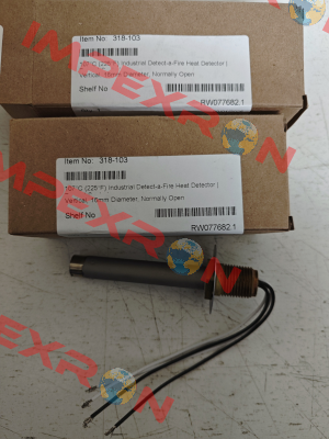 107C (225F) Industrial Tyco Fire