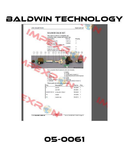 05-0061 Baldwin Technology
