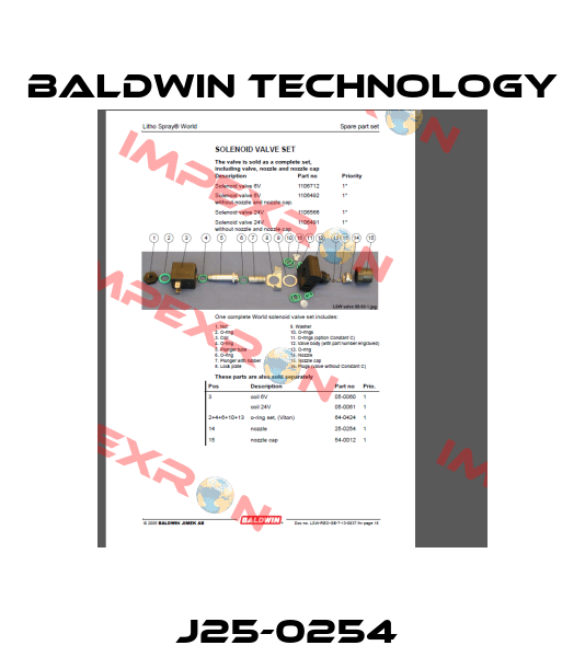J25-0254  Baldwin Technology