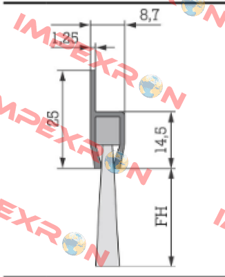 STL2001-K195 Mink Bürsten