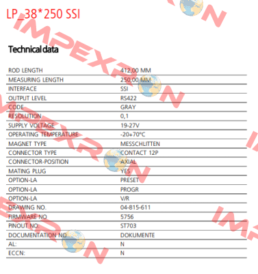 307-01397 TR Electronic