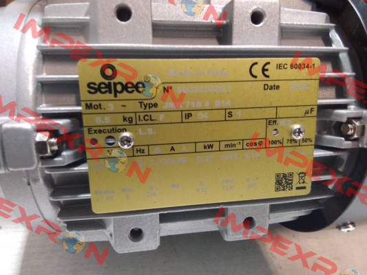 JMK 71B 0.37KW 4P B14 230/400-50 SEIPEE