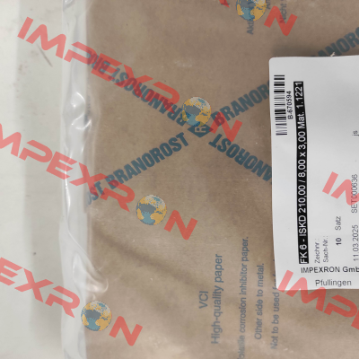 SET000636 / FK 6 - ISKD 210,00 / 8,00 x 3,00 Mat. 1.1221 Fey