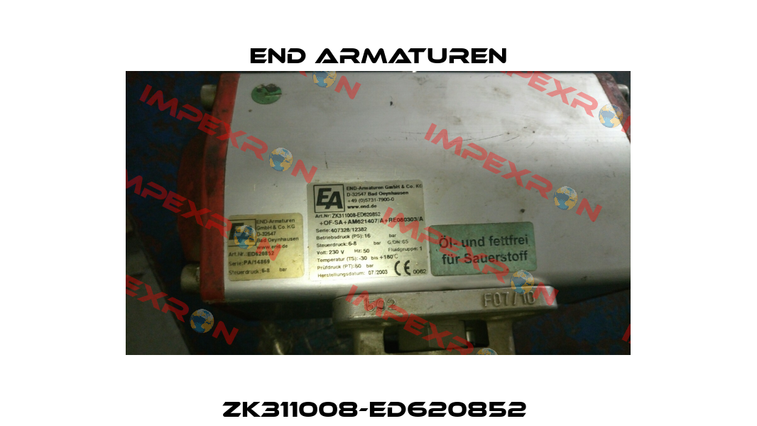 ZK311008-ED620852  End Armaturen