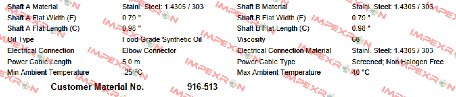 MI-DM0113 DM1133-ASM13E0U4LBJ-507mm Interroll