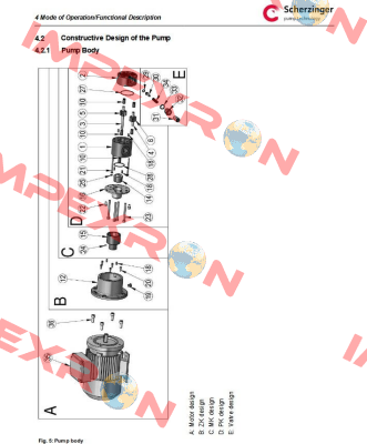 piece 5 to 4030-280-ZK71-140-B58 /120584 Scherzinger