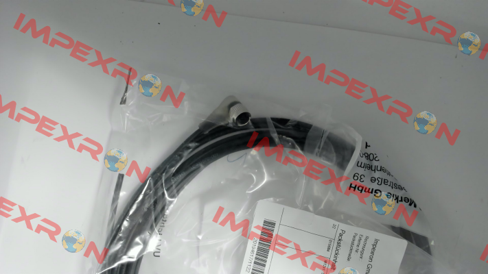 Winkelstecker N20 90° mit 3 m PU-Kabel Merkle