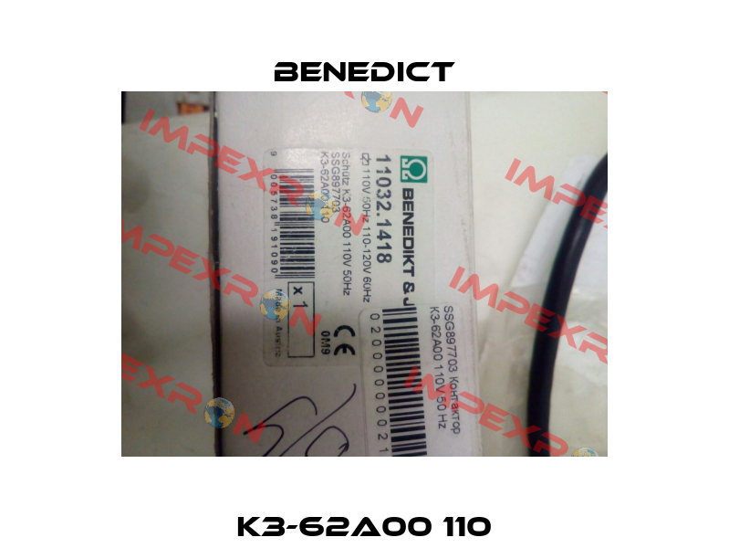K3-62A00 110 Benedict