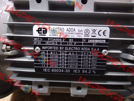 FT3A90S-2 1,5kW 2P 400/230V 50Hz B5 Electro Adda