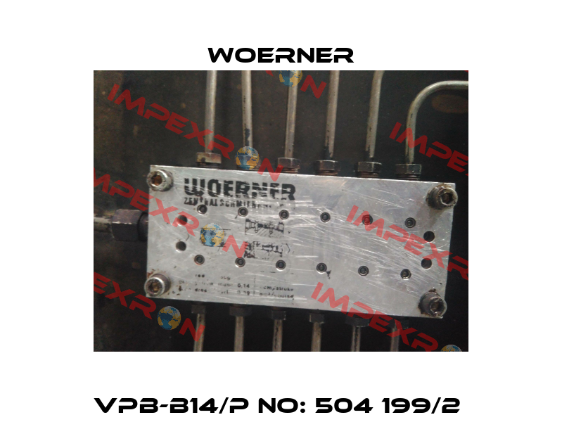 VPB-B14/P NO: 504 199/2  Woerner