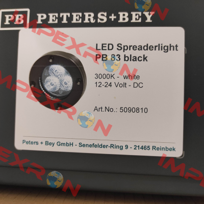 5090810 Type: PB 83 Peters-Bey