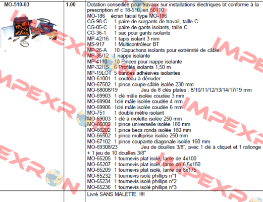 MO51003 Catu
