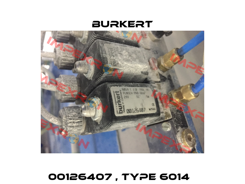 00126407 , type 6014   Burkert