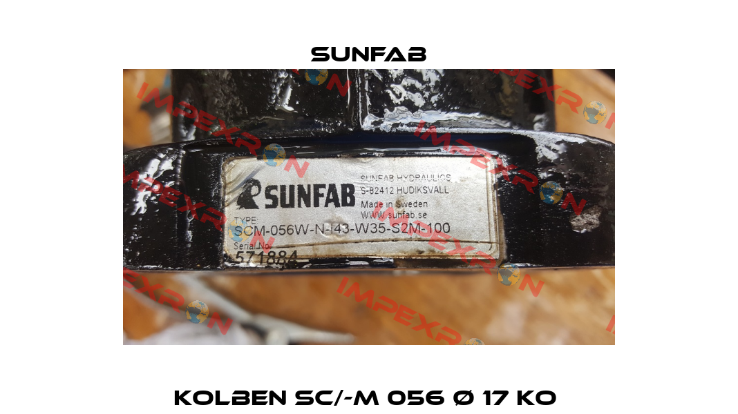 Kolben SC/-M 056 Ø 17 KO  Sunfab