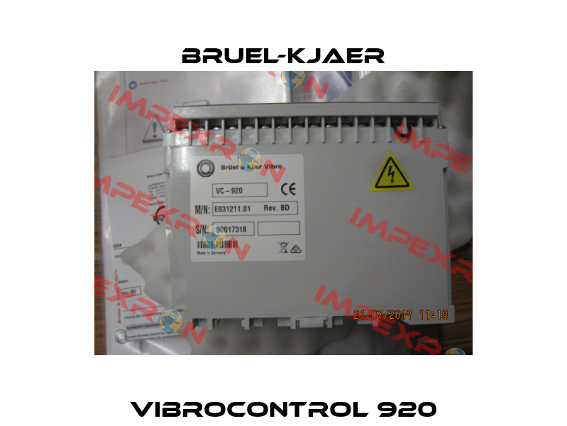VIBROCONTROL 920 Bruel-Kjaer