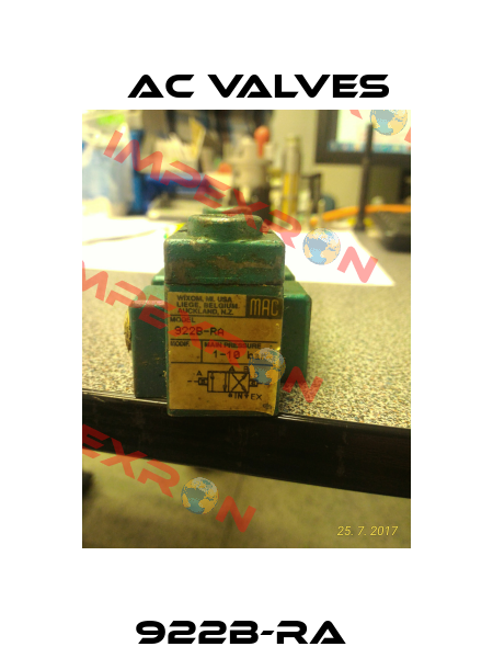 922B-RA  МAC Valves