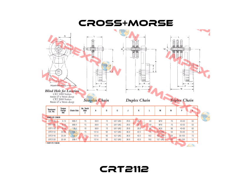 CRT2112  Cross+Morse