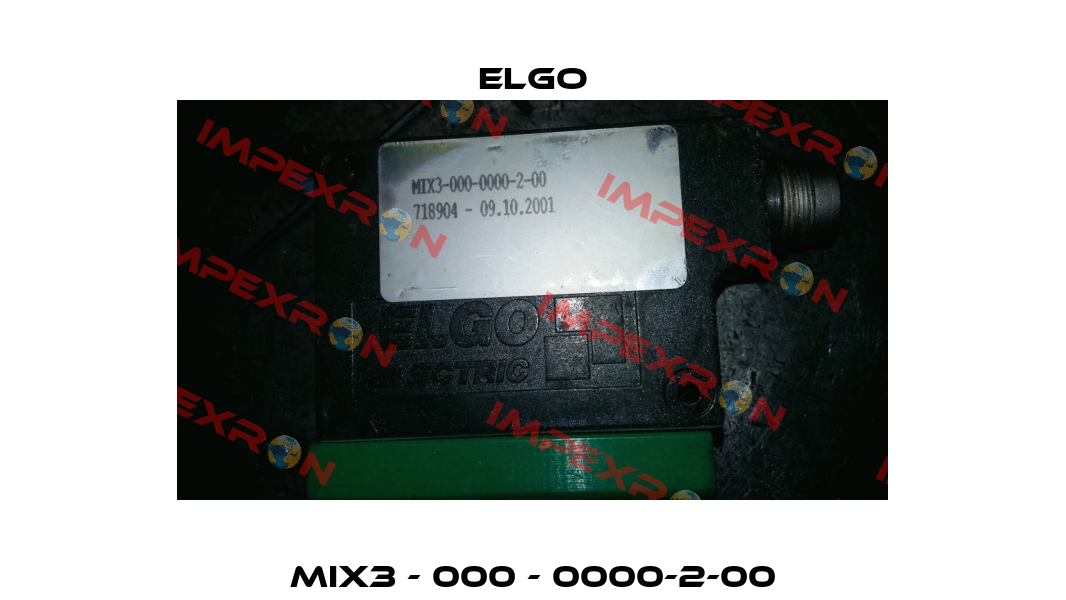 MIX3 - 000 - 0000-2-00 Elgo