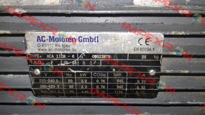 ACA 112 M-6 AC Motoren