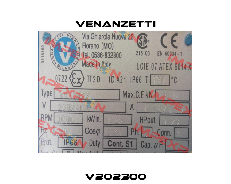 V202300 Venanzetti