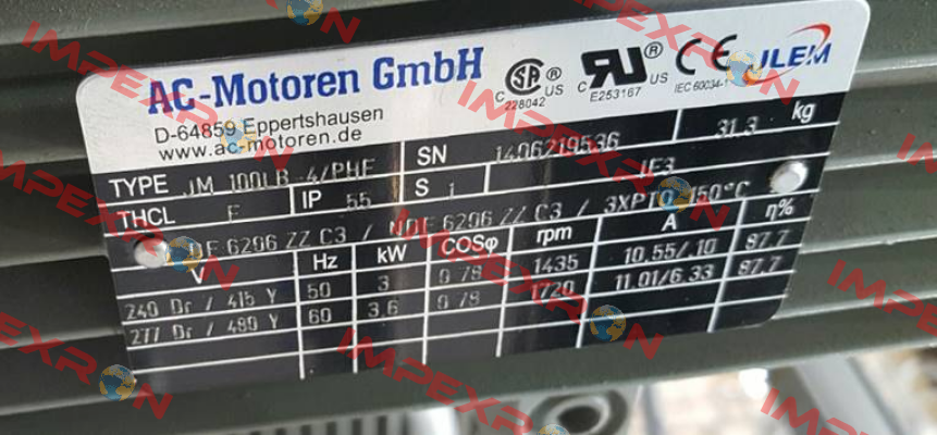 FCA 100 LB-4/ PHE AC Motoren