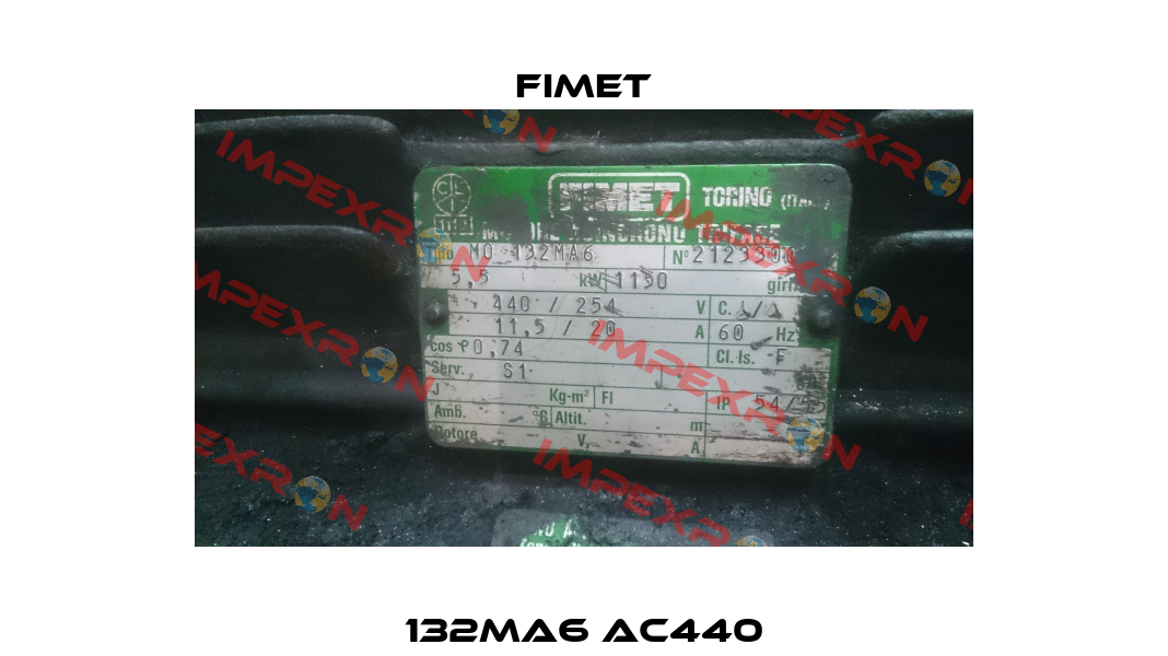 132MA6 AC440 Fimet