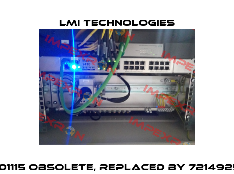 301115 obsolete, replaced by 7214925  Lmi Technologies