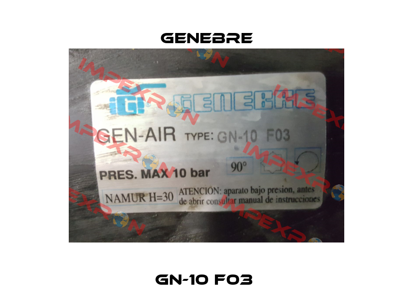 GN-10 F03  Genebre