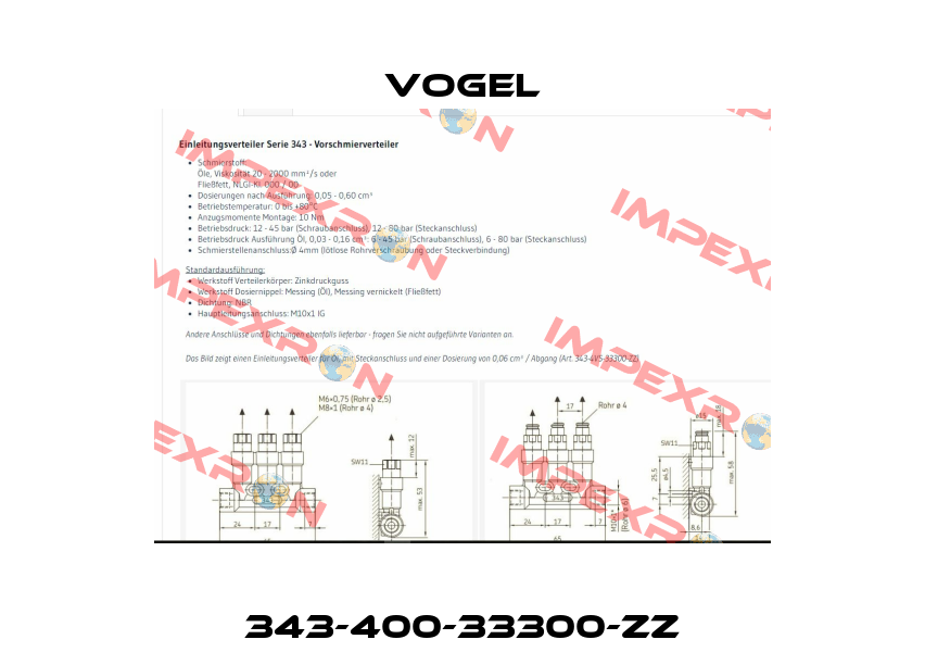 343-400-33300-ZZ Vogel