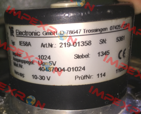 219-01358 TR Electronic